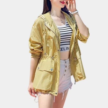 Women's Water Resistant Lightweight Outdoor Jacket