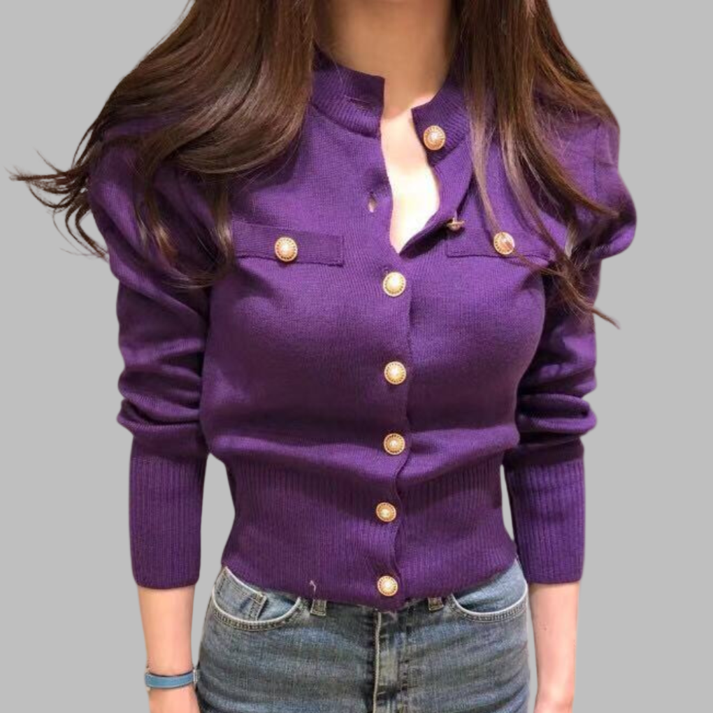 Lightweight Ladies Open Front Cardigan - Vossary