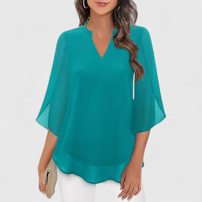 Elegant Women's Shirt for Work and Night Out