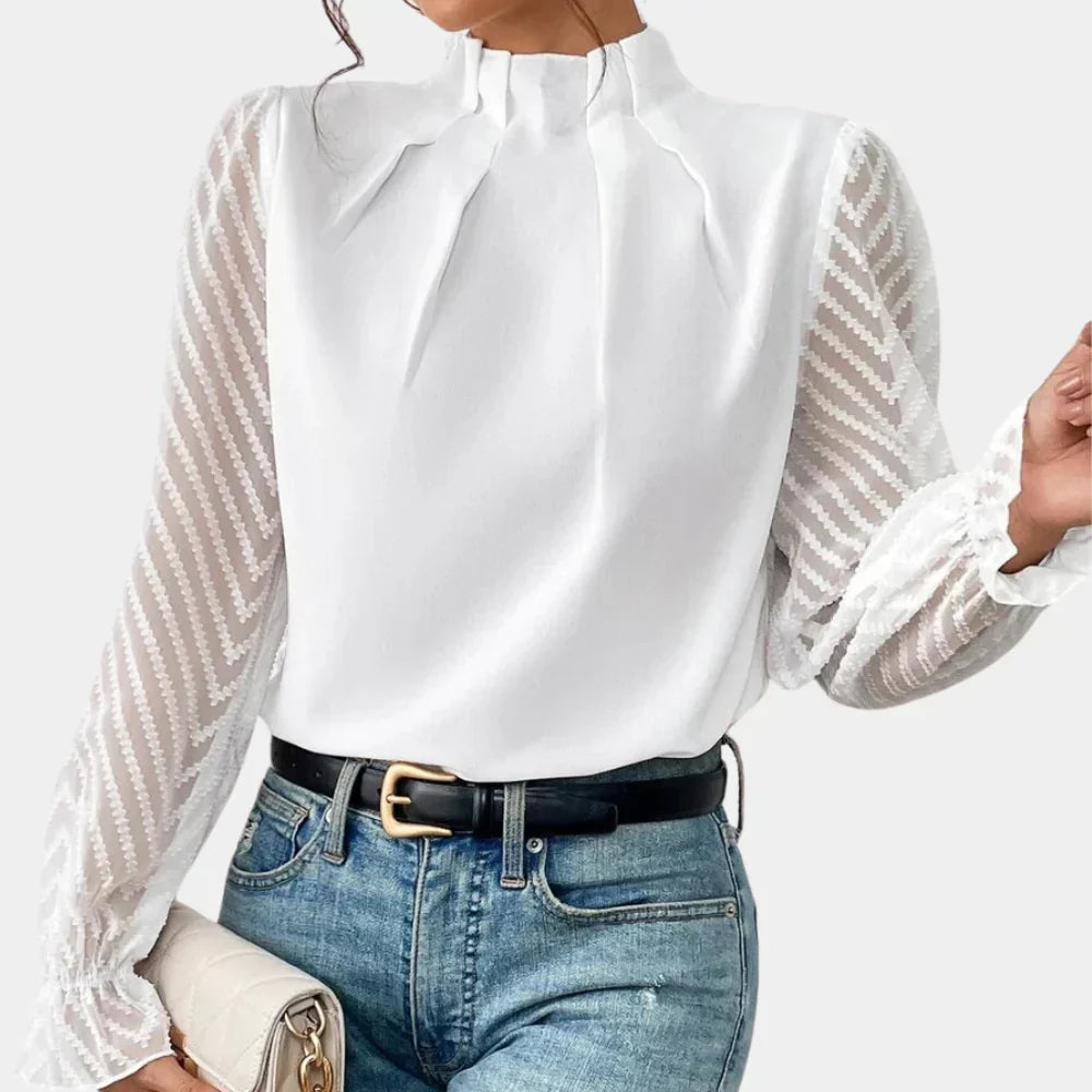 Stylish Women's Long Sleeve Blouse