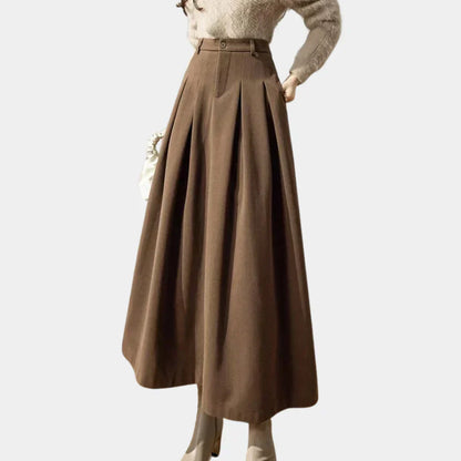 Classic Chic Women's Flowy Skirt