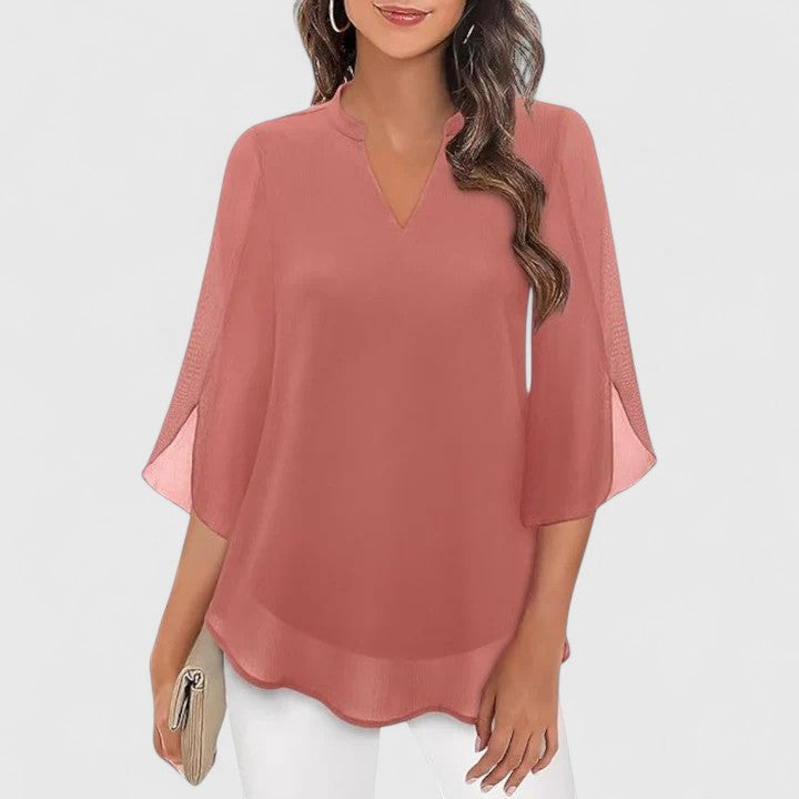 Elegant Women's Shirt for Work and Night Out
