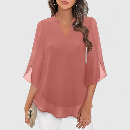 Elegant Women's Shirt for Work and Night Out