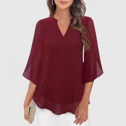 Elegant Women's Shirt for Work and Night Out