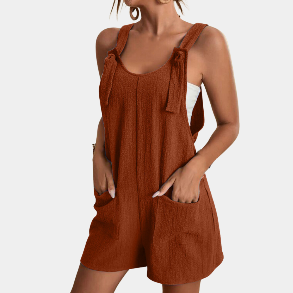 Relaxed Fit Tank Jumpsuit for Women
