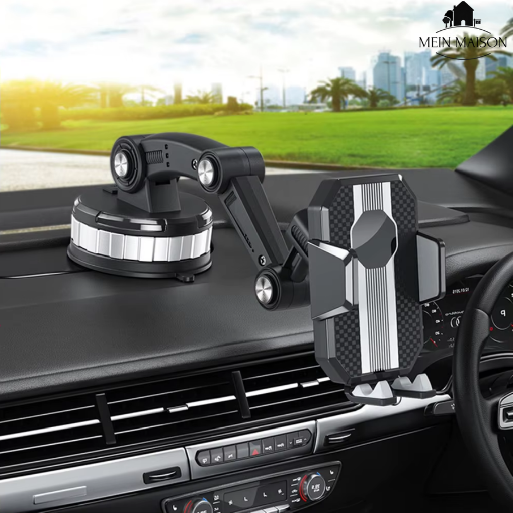 Adjustable Car Phone Holder with 360 Rotation - Vossary