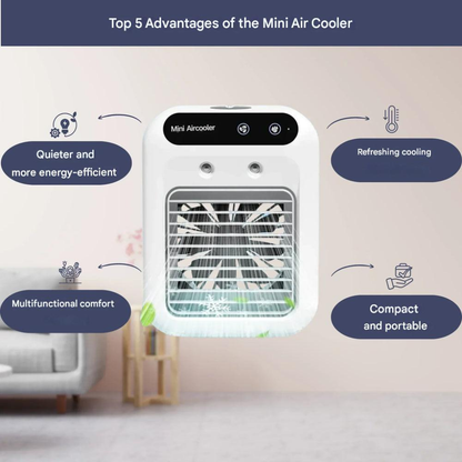 Portable Cool Mist Fan Humidifier - Vossary