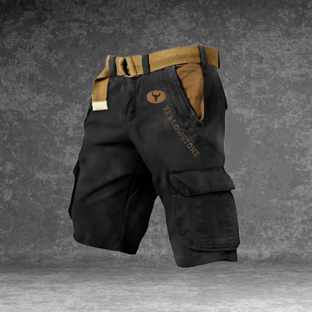 Relaxed Fit Utility Shorts
