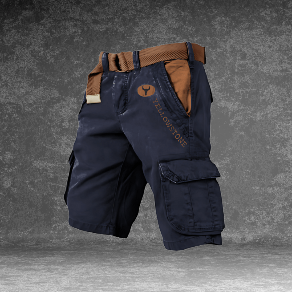 Relaxed Fit Utility Shorts