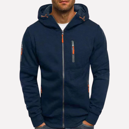 Fashionable Zip Up Hoodie Jacket
