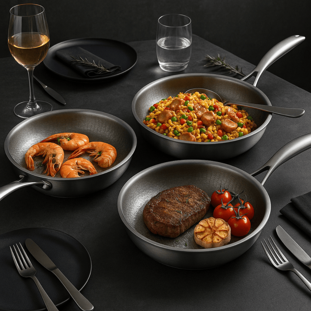 Large Heavy Duty Frying Pan - Vossary