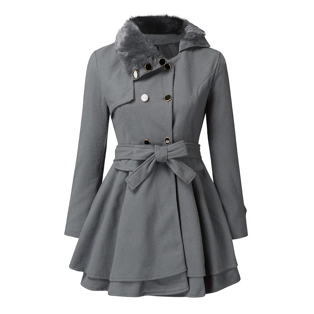 Timeless Classic Women's Trench Coat - Vossary