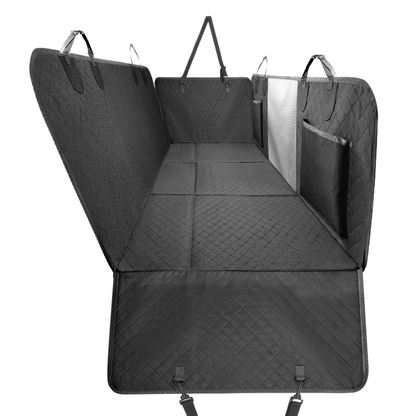 Waterproof Backseat Car Cover with Storage Pockets