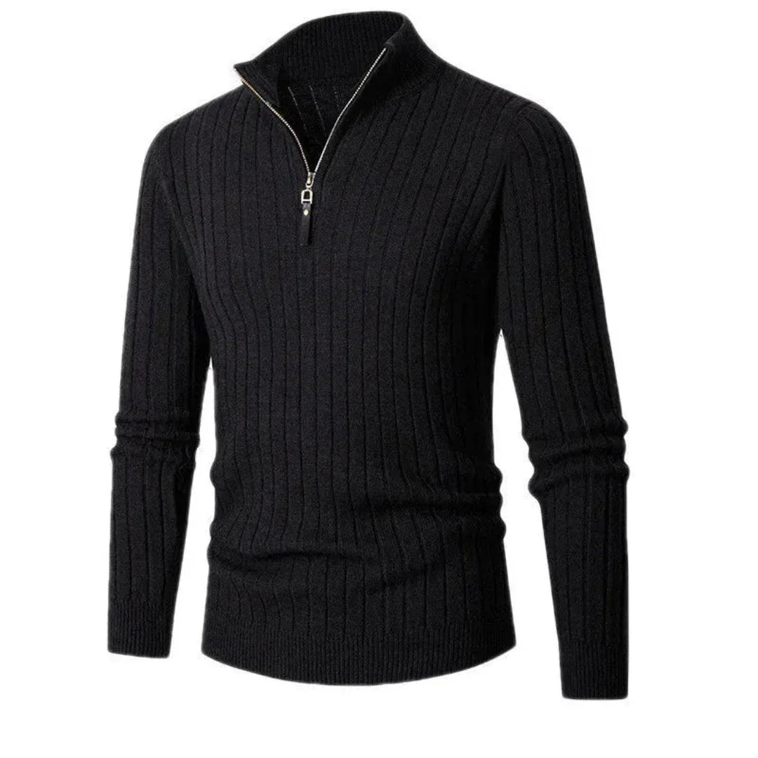 Comfortable Crew Neck Knit Sweater