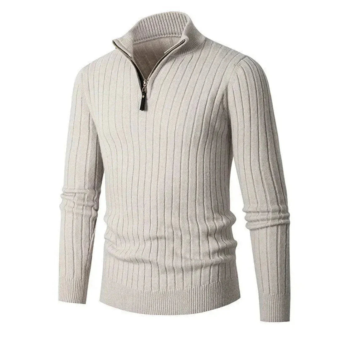 Comfortable Crew Neck Knit Sweater - EasyApparels