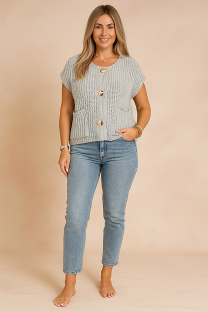 Ladies' Pocket Blouse Top