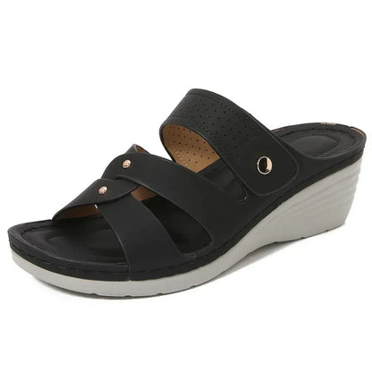Buckle Strap High Heel Sandals - EasyApparels