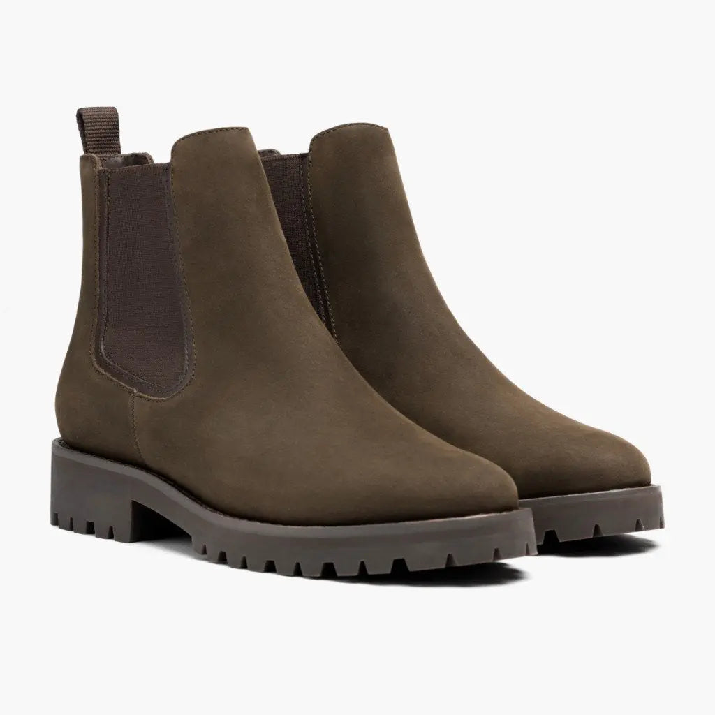 Stylish Women's Ankle Boots - Comfortable Block Heels