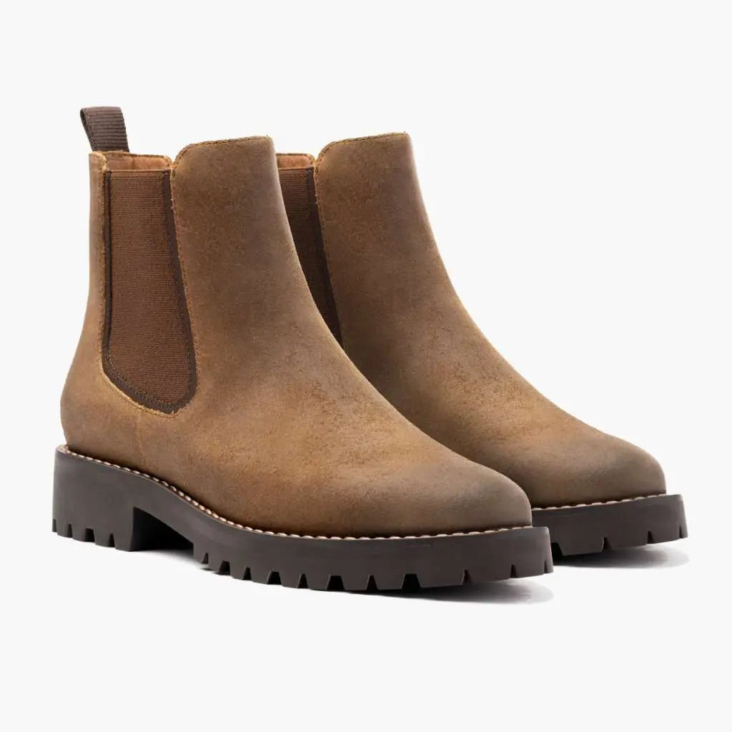 Stylish Women's Ankle Boots - Comfortable Block Heels