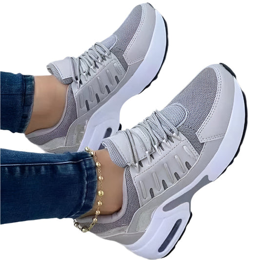 Relaxed Fit Sneakers - Soft Breathable Shoes - Luxicro