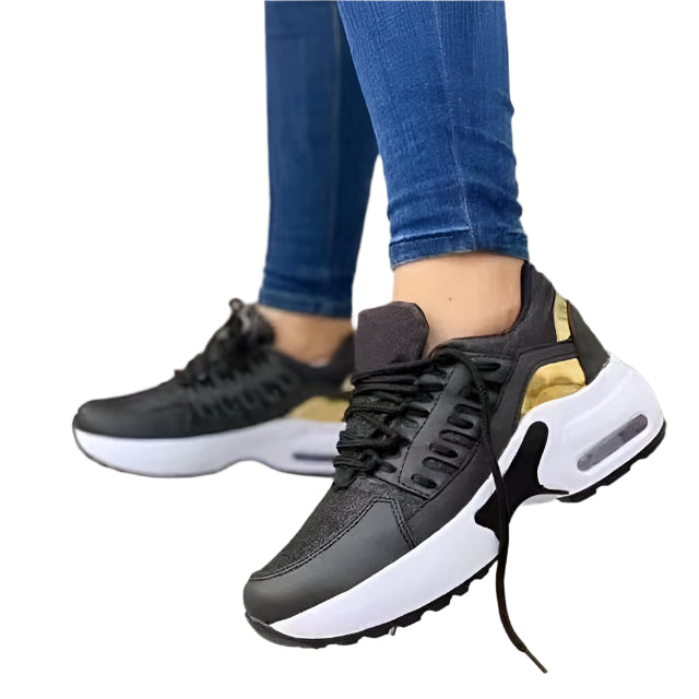 Relaxed Fit Sneakers - Soft Breathable Shoes