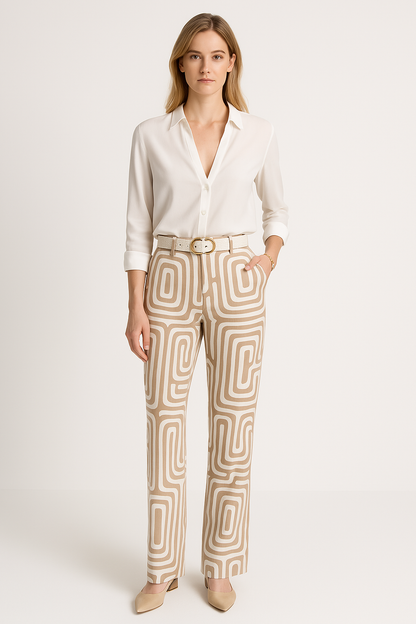 Relaxed Fit Women's Pants and Top Set - EasyApparels