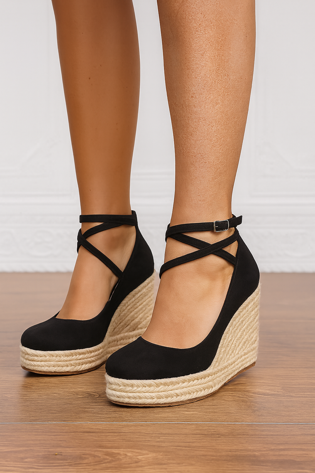 Buckle Adjustable Summer Flip Flops - Vossary