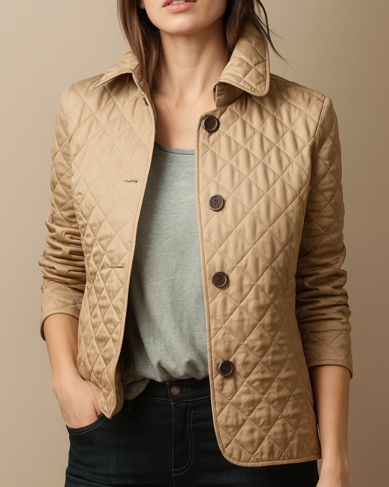 Ladies Padded Parka Coat