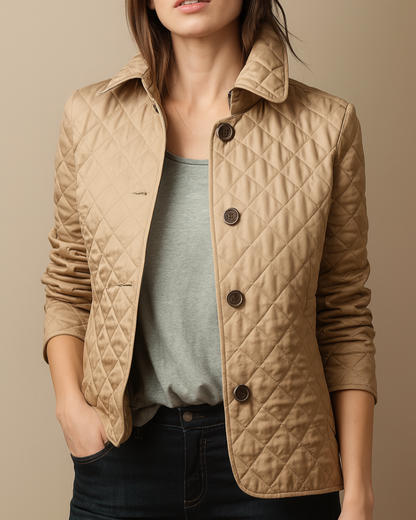 Ladies Padded Parka Coat