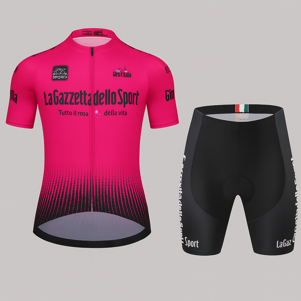 Pro Cycling Jersey and Pants Set
