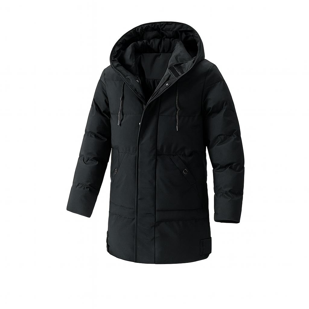 Waterproof Men's Hooded Winter Jacket - Vossary