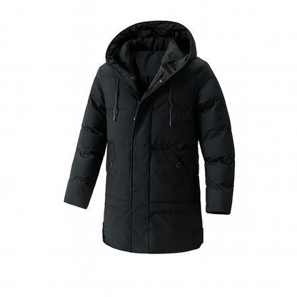Waterproof Men's Hooded Winter Jacket - Vossary