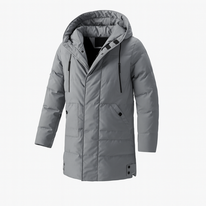 Waterproof Men's Hooded Winter Jacket