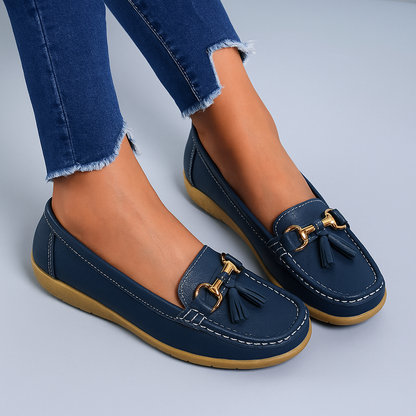 Classic Comfortable Heel Loafers