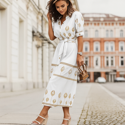 Relaxed Fit Summer Shift Dress