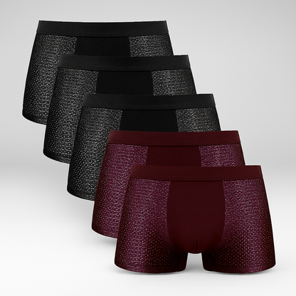 Breathable Men's Boxer Briefs 5 Pack - Vossary
