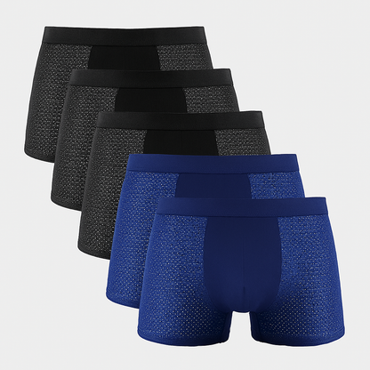 Breathable Men's Boxer Briefs 5 Pack