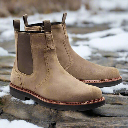 Soft Suede Chelsea Boots for Men - EasyApparels