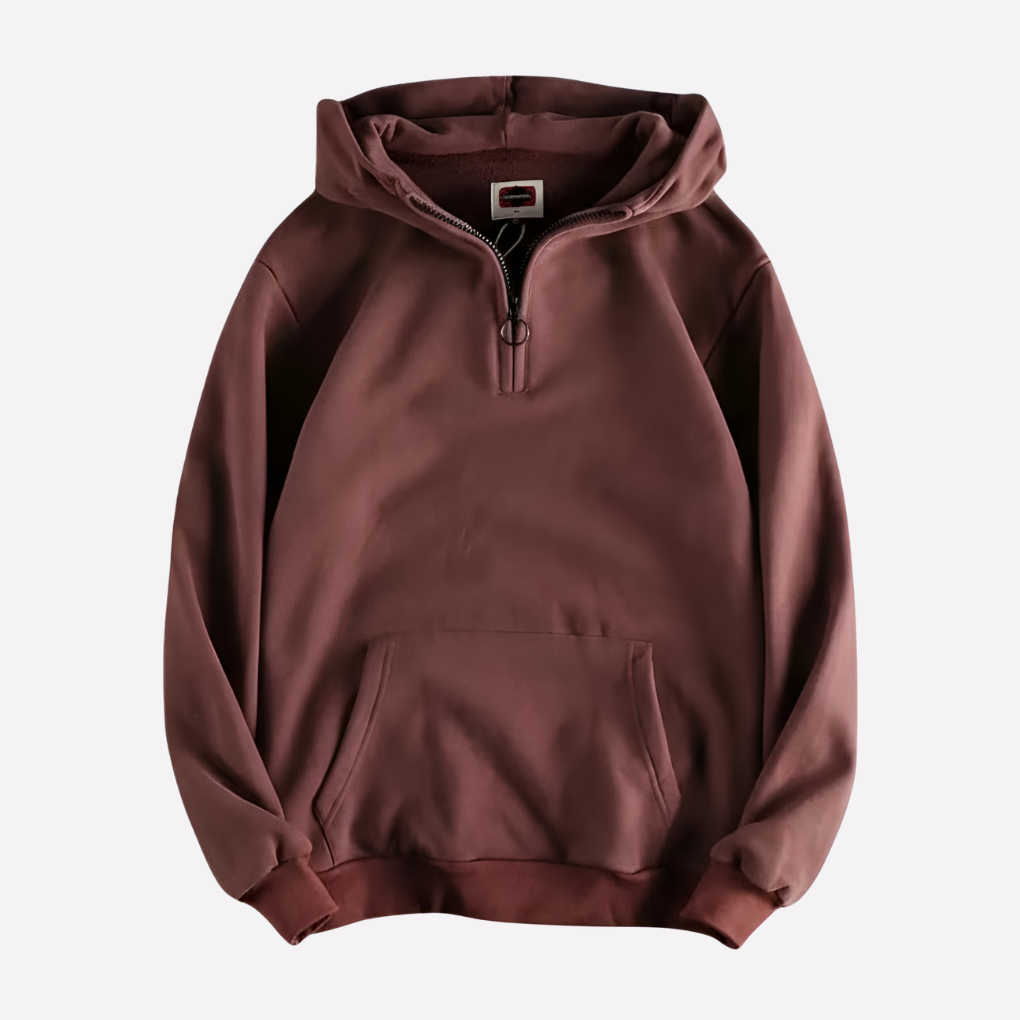 Men's Pullover Fleece Jacket - Vossary