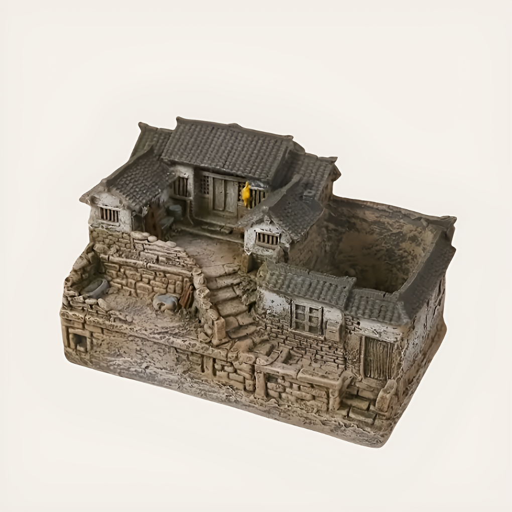Traditional Outdoor Stone Figure - Vossary
