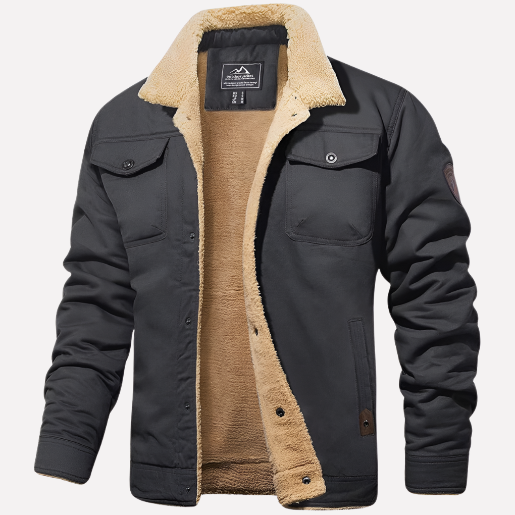 Warm Fleece Mens Jacket