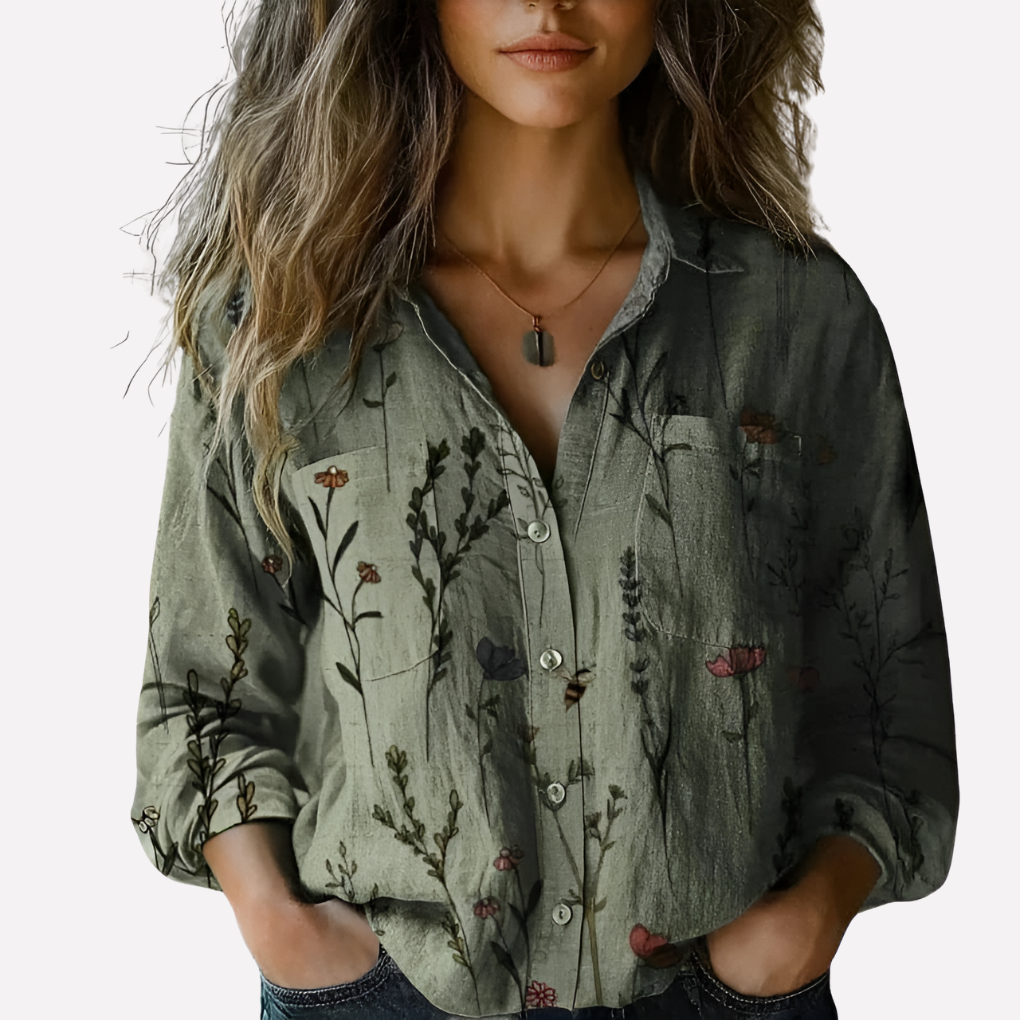 Ladies Classic Collar Shirt