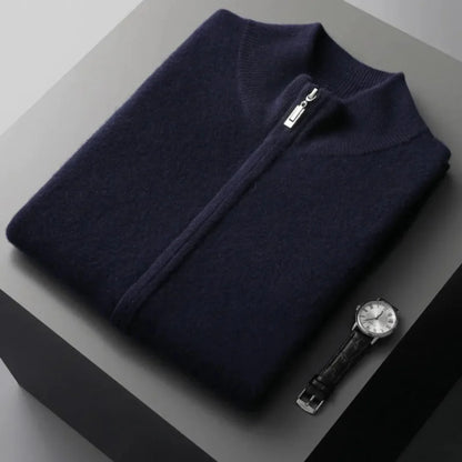 Warm Thick Zipper Knitted Vest