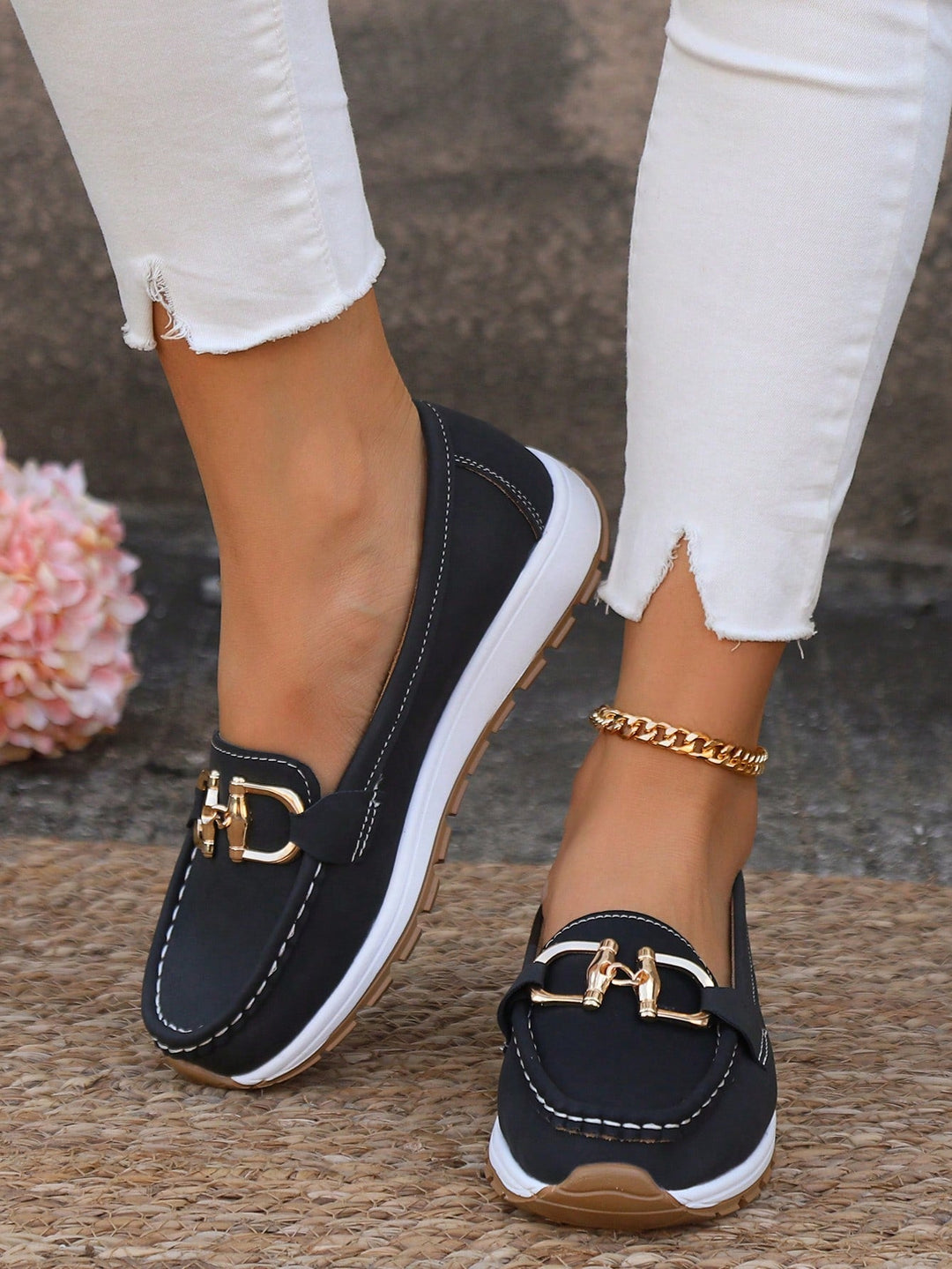 Stylish Women's Loafers - Slip On Comfort Shoes - EasyApparels