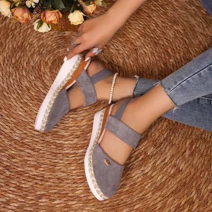 Women's Comfortable High Heel Wedge Sandals