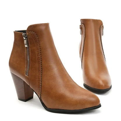 Trendy High Heel Women's Boots - Chic and Comfortable