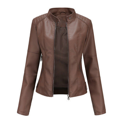 Ella | Women's Classic Fitted Leather Jacket
