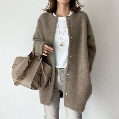 Classic Oversized Knit Cardigan