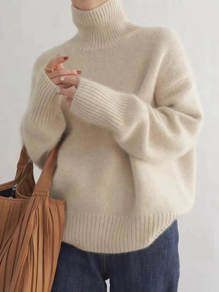 Classic Women's Knit Sweater - Vossary