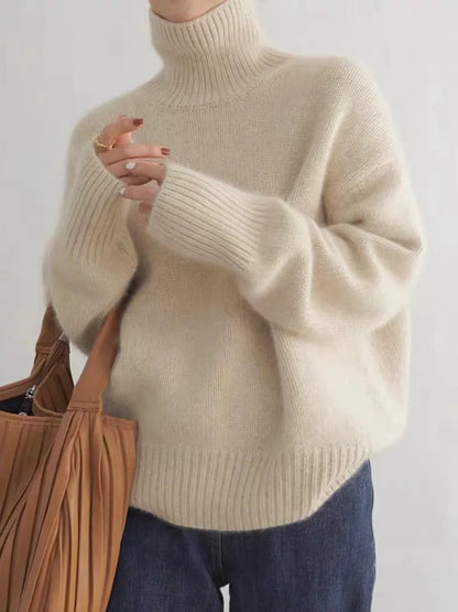 Classic Women's Knit Sweater - Vossary